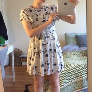 Rebecca Taylor tie waist floral dress